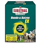 Substral Celaflor Hunde & Katzen Ex , Hund, Marder und Katze Abwehr und Vertreibungsgranulat, mit Sofortwirkung, 200g