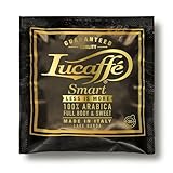 Lucaffè – SMART 100 Kaffeepads Ø 35 mm, Gourmet Nera 100% Arabica | Nur für SMART Maschine für Italienischen Espresso |Mittlere Röstung | süß und weich Geschmack | intensives und umhüllendes Aroma