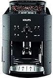 Krups Espressomaschine EA810B | 1,7 l | Farbe Schwarz | Kaffeevollautomat | freistehend | integriertes Mahlwerk | 1.450 W | Titan