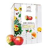 Pfannenschwarz Apfelsaft 100% Direktsaft, 2er Pack (2x5 l Bag in Box)