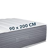 Ortho-Relax Boxspring Feeling Matratze 90x200cm, 30cm hoch, Wendematratze H2 & H3 mit Sommer und Winterseite, 100 Nächte Probeschlafen, Matratze für Boxspringbett, Memory-Effekt, Öko-Tex 100