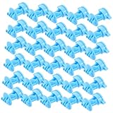 IMIKEYA 50Stücke Elektrozaun Isolatoren für Tierzäune DIY Isolatoren für Zaunpfosten Langlebige Isolation gegen Kurzschlüsse Sicher für Menschen und Tiere Zaunzubehör