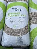 15kg / 30kg Premium Holzpellets geeignet als Einstreu/zum Heizen (15kg)