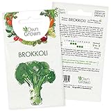 Brokkoli Samen: Premium Brokkoli Saatgut zur Anzucht von ca. 30 Brokkoli Pflanzen – Beste Gemüse Samen für Balkon und Garten kaufen – OwnGrown Samen bestellen zur Gemüsesamen Saat (Brassica oleracea)…
