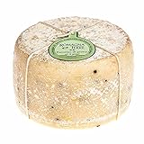 Pecorino grotta ai 4 pepe Schafmilchkäse Höhlenreifung mit 4 Pfeffer Sorten 100 Tage gereift