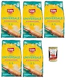 Schar Mix It Universal Miscela Di Farine Senza Glutine, Gluten -freie Mehl mischung, gluten free flour, 5 kg + Italian Gourmet polpa 400g