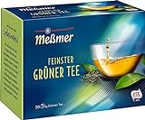 Meßmer Feinster Grüner Tee | 50 Teebeutel | Vegan | Glutenfrei | Laktosefrei | 50 Stück (1er Pack)