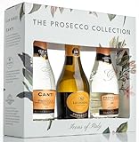 The Prosecco Collection Die Prosecco-Kollektion – eine Geschenkbox mit Canti, Valdo & Sant’Orsola – 3 x 20 cl Flaschen