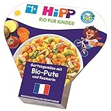 HiPP Gartengemüse mit Pute und Rosmarin, 6er Pack (6 x 250 g)