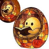 Geister-Leselampe, Halloween-Geister-Nachtlicht, ästhetische Lampe für Bücherfreunde, Leselampen für Bücher, flackerndes Geister-Nachtlicht für Leser und Bücherliebhaber (1pcs)