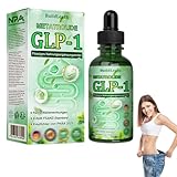 BuildLeaf GLP-1 Schlankheits & Gesundheitsfördernde Tropfen, Lebensmittelgerechter Fettverbrenner,Natürliches Pflanzenextrakt-Konzentrat, für Männer & Frauen (1)