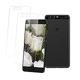 Lakoney für Panzerglas Huawei P10 Schutzfolie, 9H Härte Folie Huawei P10 Panzerfolie, Blasenfreie Displayschutz Huawei P10 Schutzglas [2 Stück]