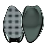 AnjoCare 2in1 Nano Glas Hornhautentferner,Hochwirksame Hornhaut Entfernung für Nass&Trocken Füsse,Professionelle Hornhautfeile hornhautraspel zur Fußpflege sicher&schnell Hornhautentfernung(Schwarz)