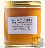 Sanddorn in Honig, Norddeutsche Spezialität, 500g