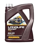 MANNOL 7715 Longlife 504/507 5W-30 5 L