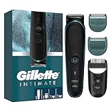 Gillette Intimate Trimmer Herren i5 für den Intimbereich, SkinFirst Intimrasierer Mann mit lebenslang scharfen Klingen, wasserdicht, kabellos für Nass- und Trockenanwendung