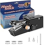 Handnähmaschine,Mini-Nähmaschine für schnelles Nähen,Tragbare Nähmaschine für Zuhause, Reisen und Heimwerken,Elektrische Handnähmaschine für Anfänger
