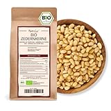 Kamelur Sibirische Bio Zedernkerne aus Wildsammlung - 500g - Zedernnüsse als besondere alternative zu Pinienkernen