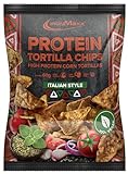 IronMaxx Protein Tortillas Vegan High Protein, Geschmack Italian Style, 1x 60 g Beutel (1er Pack)