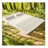 Latex-Matratze, Mattress Topper 140X200 cm, Naturkautschuk-Matratze, Für Zuhause, Schlafzimmer Hotels,120x200X3.5cm