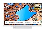 Toshiba 32LK3C64DAW 32 Zoll Fernseher/Smart TV (Full HD, HDR, Alexa Built-In, Triple-Tuner, Bluetooth) - Inkl. 6 Monate HD+ [2023]