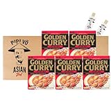 5er Pack (5x230g) S&B Golden Curry EXTRA HOT Sauce mit Gemüse (Papa Vo®)