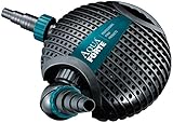 AquaForte O-10.000 Teichpumpe, 120 Watt, maximale Fördermenge 10 m3 pro Stunde, maximale Förderhöhe 4.5 Meter, Kabellänge 10 Meter, A-synchronmotor, Schmutzpartikel bis 6 mm