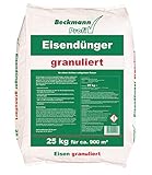 Beckmann Profi Eisendünger Granuliert, 25 Kg