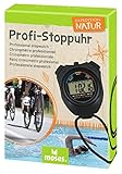 moses. Expedition Natur Profi-Stoppuhr, digitale Stoppuhr für Kinder, Sport & Freizeit Zeitmesser für Leichtathletik, Fußball-Training, Laufen, Sprinten, Fahrrad fahren und Schwimmtraining