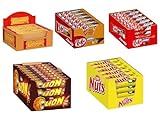 Nestle Bundle - 24 x Nuts - 24 x Lion - 30 x Caramac - 24 x Kitkat Chunky Classic - 24 x Kitkat Chunky Peanut Butter - Ein Bundle von FUSGUS by krass-shoppen-de