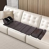 Apriltop 36W Ganzkörpermassagematte, für Sofa, Bürostuhl, Esszimmerstuhl, Massagekissen mit Fußmassagegerät, 9 Massage Modus, Zeitlicher Bereich 10/20/30min