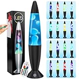 FBSPORT lavalampe kinder Lavalampen 17 Farbe wechselnde Lampe LED Nachtlicht Nachttischlampe entspannende Home Decor Wohnzimmer Büro Lampe für Erwachsene Teens Kinder