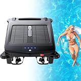 RoyceBee Poolsauger für Eingebaute Pools, Kabelloser Poolroboter, Poolsauger, 180 Min. Akkulaufzeit für Pools Bis Zu 80 M²