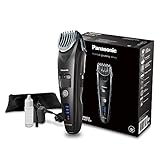 Panasonic Premium Bartschneider ER-SB40 mit 19 Längeneinstellungen, Barttrimmer 0,5-10 mm, Trimmer für Herren, Linearmotor, 18 x 4,5 x 4,5 cm