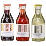 Wein Probierpaket lieblich 3x 0,5l von Tsililis | Mostra Rot, Rosé & Weiß | Griechische Qualitätsweine Imiglykos | Lieblich & blumig| Rotwein, Roséwein & Weißwein | + 20ml Jassas Olivenöl