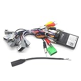 Strpump 16-poliges Autoradio-Stereo-Strom-Nachrüst-Kabel-Kabel für Honda Civic 1.5T 16-20 CRV 17-22 Breeze 2020 + Canbus Box Antenne USB-Adapter High Trim Support OEM-Kamera
