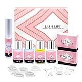 Wimpernverlängerung Set,Wimpernlifting Set,Lash Lifting kit,Semipermanentes Curling-Wimpern-Dauerwellen-Set,Geeignet Für DIY den Salon- und Heimgebrauch,Lang Anhaltende Wellen,Professionelle Qualität