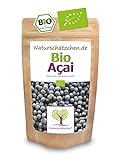 Bio Acai Pulver (Acaipulver) in geprüfter Bio-Qualität (DE-ÖKO-022) - Bio Superfood (1x 100g)