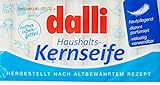 dalli® classic Haushaltskernseife I 12 x 100g I vielseitig verwendbar und hautpflegend I für Haut und Wäsche
