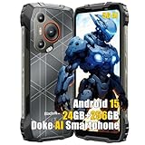 Blackview BL7000 Android 15 Outdoor Handy ohne Vertrag 5G, 24GB+256GB/2TB MTK 6300, 6,78' FHD+ 2.4K, 50MP+32MP, 7500mAh, Dual 4G + 5G Outdoor Smartphone Wasserdicht IP68 NFC GPS OTG, Schwarz