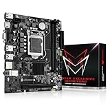 SHANGZHAOYUAN LGA 1151 Motherboard, H110 Gaming Mainboard für Intel 6-9th Gen Core i3/i5, Pentium, Celeron Serie Prozessoren, DDR4, PCIe 3.0/2.0, NVME/NGFF M.2, SATA 6Gbps,VAG, HDMI-kompatibel