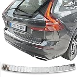 Ladekantenschutz Edelstahl CHROM kompatibel für Volvo XC60 II | BJ ab 2017 | premium Qualität von RECAMBO