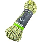 EDELRID Kletterseil On Sight Dry 9,5 mm (dynamisches Einfachseil, imprägniert), Farbe:Snow-Yellow, Größe:60 Meter