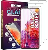 RKINC 3 Stück, Panzerglas Schutz Glas für Samsung Galaxy S20 FE / S20 FE 5G, Panzer HD Displayschutzfolie, 0,33 mm kratzfest, splitterfrei, blasenfrei, lebenslangeGarantie