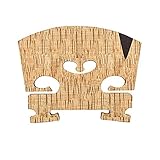 Persistence Violinbrücke 4/4: feinere Geige aus massivem Ahornholz, vorgeschnitten und vormontiert, passend für die meisten 4/4-Violinen