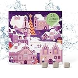 waterdrop® Adventskalender 2024, 25 Überraschungen – Geschmack für Wasser | Premium Adventskalender für Männer & Frauen, Zuckerfreie Getränkewürfel – Weihnachtskalender & Geschenkidee für Kinder