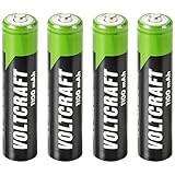 VOLTCRAFT HR03 SE Micro (AAA)-Akku NiMH 1100 mAh 1.2V 4St.