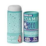 Foamie Festes Deodorant 'Rain In The Woods', 48h Deo-Stick mit Frischem Duft, Deodorant ohne Aluminium & Alkohol, vegan & plastikfrei, 40g