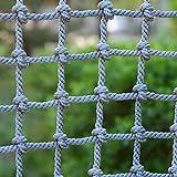 CucCe ZCX Kletternetz Mehrzweck-Kletterfrachtnetz Anti-Fall-Seilnetz Langlebiges schützendes Sicherheitsnetz Kletternetz for Kinder (Size : 3 * 6m(9.9 * 18.18ft))