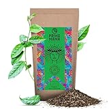 Guayusa Pachamama Pure 0,25 kg | Bio-Ilex Guayusa aus Ecuador 250 g | Kraft des natürlichen Koffeins | Ohne Zusatzstoffe | Cousine des Mate Tees | Milder Geschmack | Alternative für Kaffee